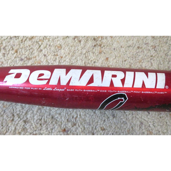 DeMarini Voodoo 26" 15oz Teeball Baseball Bat VDT12 NEW GRIP -11 Drop Red D1 - Picture 11 of 11